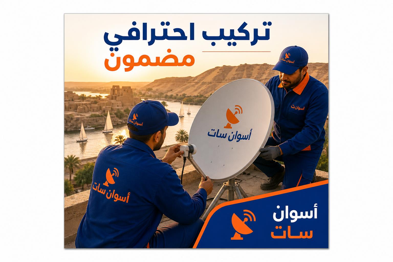 تركيب وضبط الإشارة